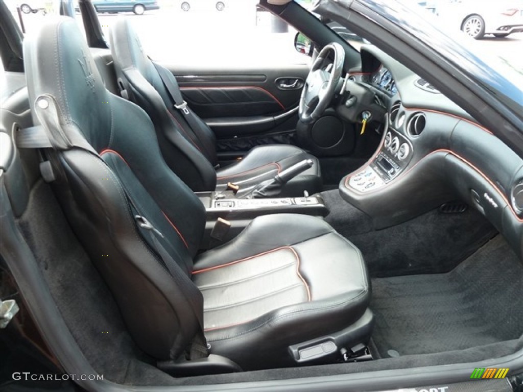 Black Interior 2006 Maserati GranSport Spyder Photo #52974415