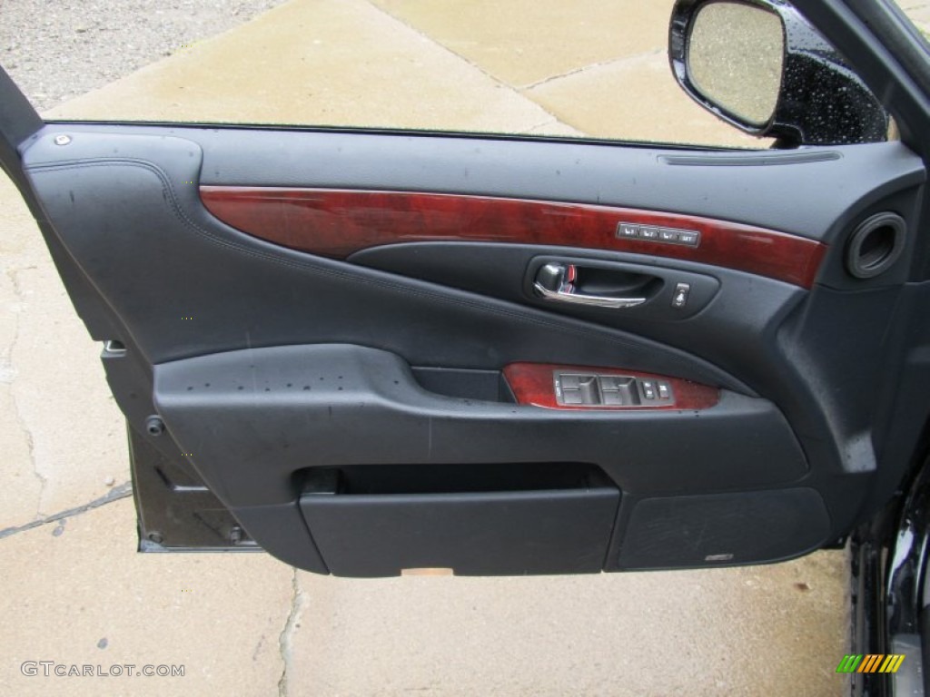 2010 Lexus LS 460 L AWD Black Door Panel Photo #52975645