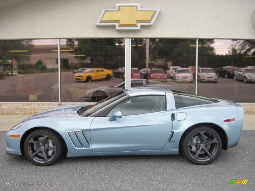 2012 Corvette Grand Sport Coupe - Carlisle Blue Metallic / Ebony photo #1