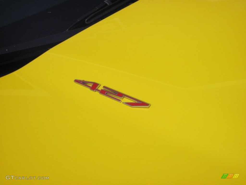 2008 Corvette Z06 - Velocity Yellow / Ebony photo #5