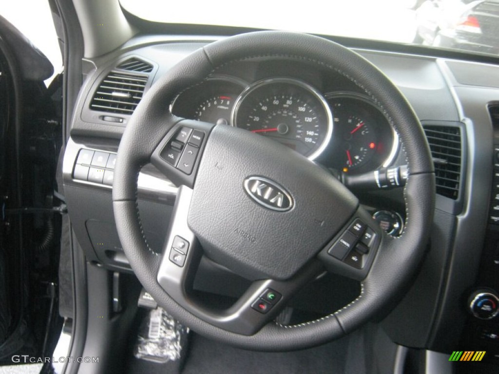 2012 Kia Sorento EX V6 Steering Wheel Photos