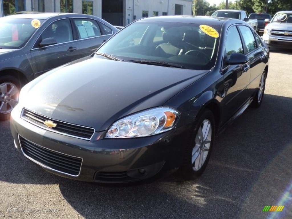 2011 Impala LTZ - Cyber Gray Metallic / Ebony photo #1