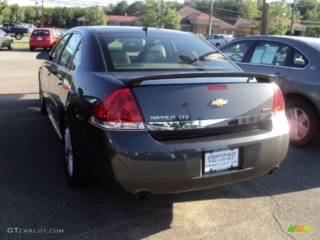 2011 Impala LTZ - Cyber Gray Metallic / Ebony photo #4