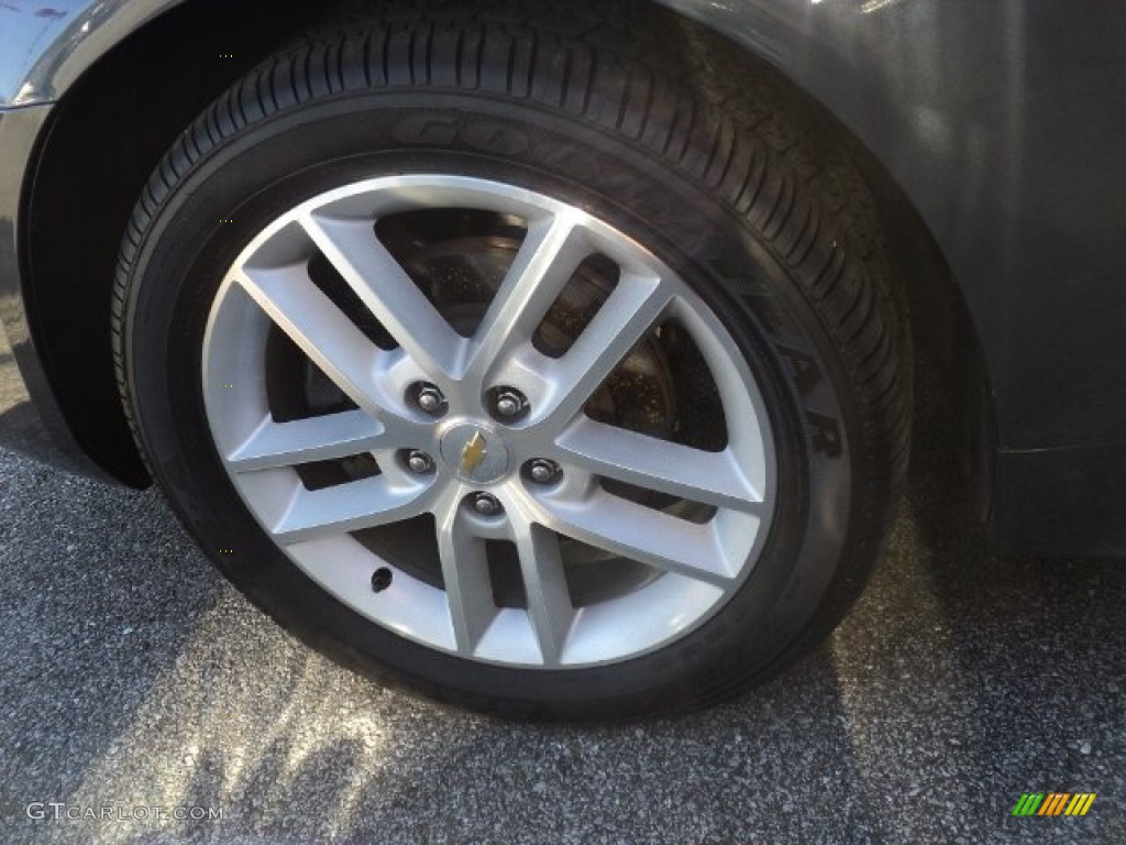 2011 Impala LTZ - Cyber Gray Metallic / Ebony photo #5