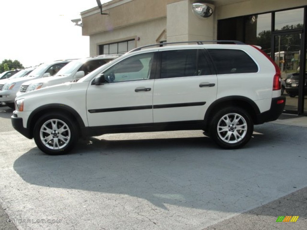 2003 XC90 T6 AWD - White / Taupe/Light Taupe photo #7