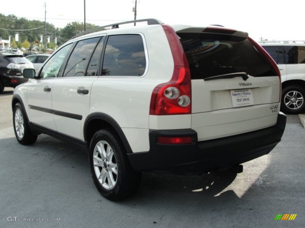 2003 XC90 T6 AWD - White / Taupe/Light Taupe photo #8
