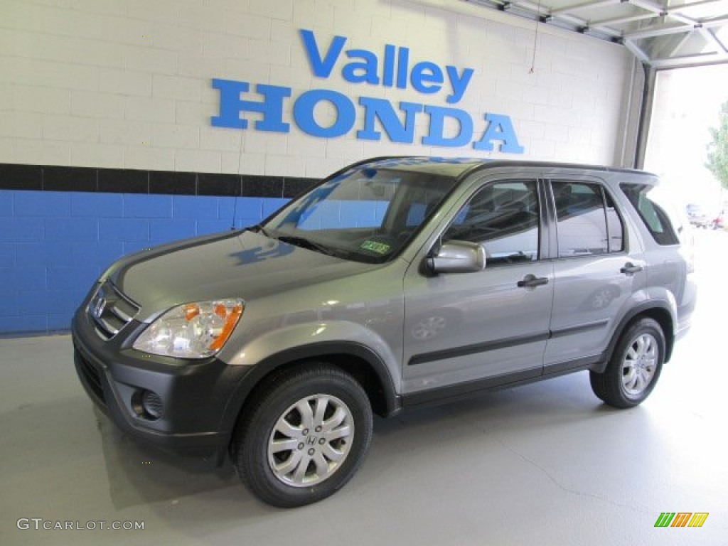 2005 CR-V EX 4WD - Silver Moss Metallic / Ivory photo #1