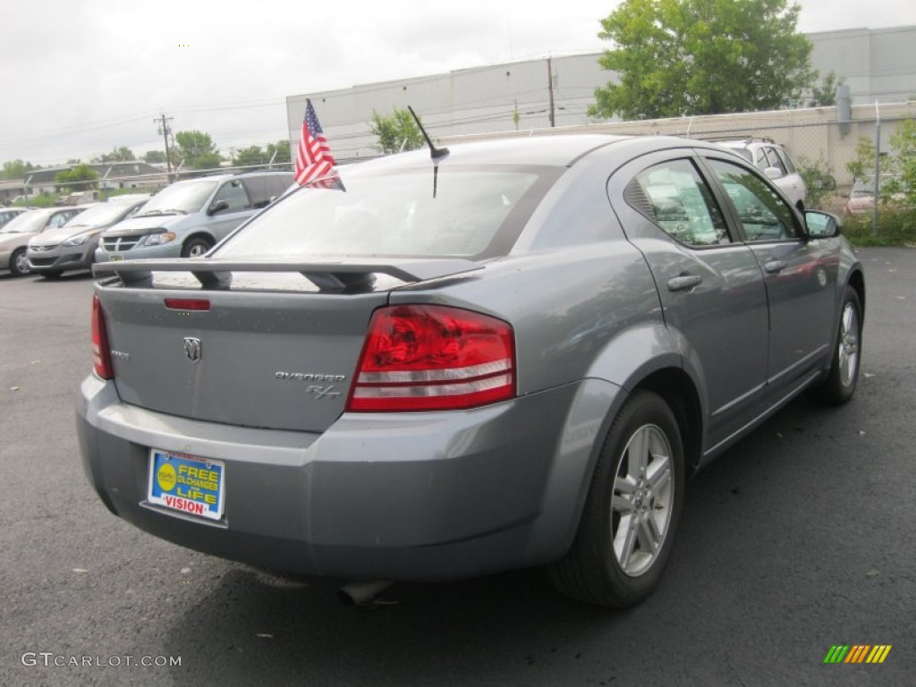 2010 Avenger R/T - Silver Steel Metallic / Dark Slate Gray photo #2