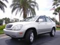 2002 White Gold Crystal Lexus RX 300  photo #2