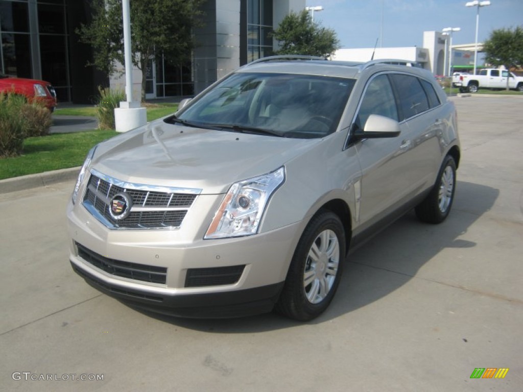 2011 SRX FWD - Gold Mist Metallic / Shale/Brownstone photo #1