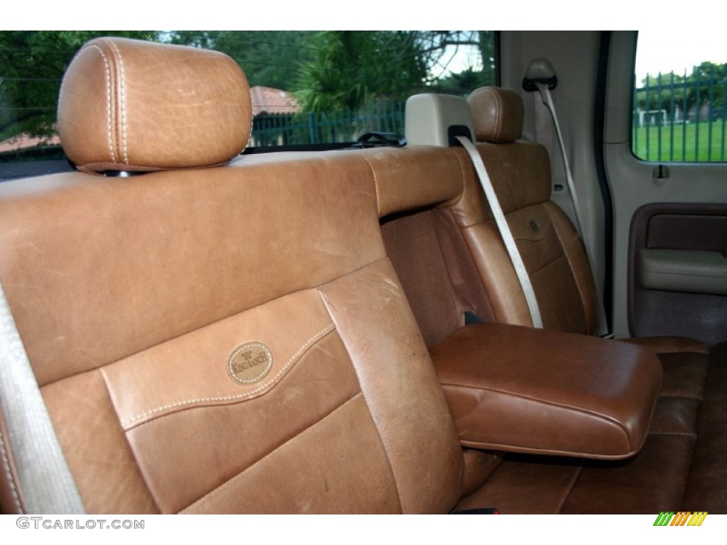 2005 F150 King Ranch SuperCrew 4x4 - Black / Castano Brown Leather photo #59