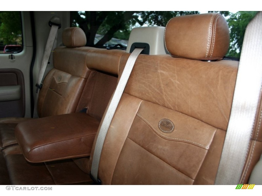 2005 F150 King Ranch SuperCrew 4x4 - Black / Castano Brown Leather photo #60