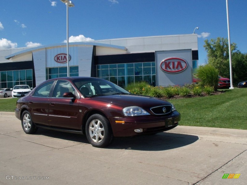 2000 Sable LS Premium Sedan - Chestnut Metallic / Medium Parchment photo #1