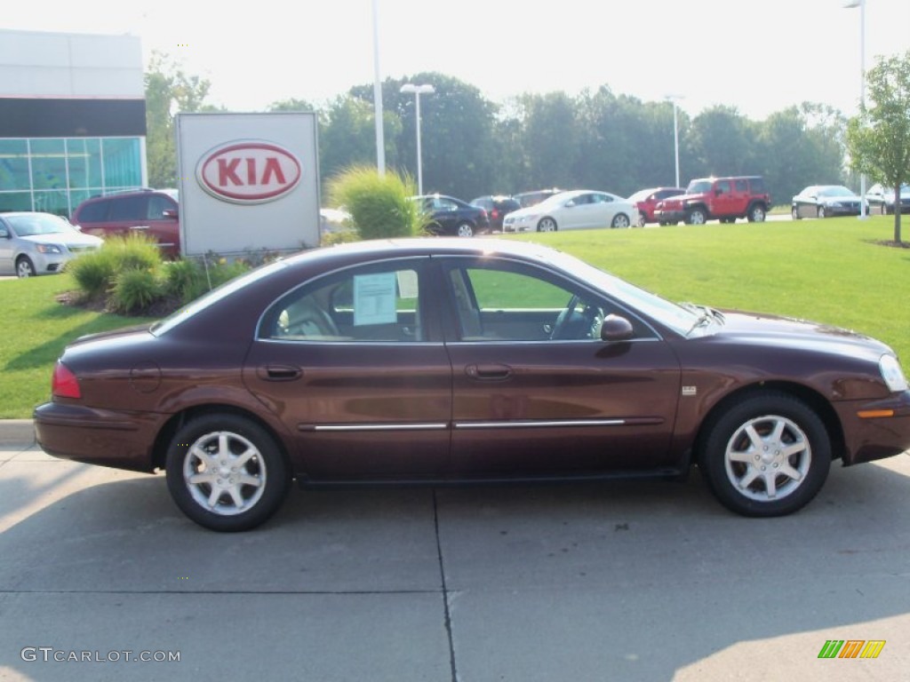 2000 Sable LS Premium Sedan - Chestnut Metallic / Medium Parchment photo #4