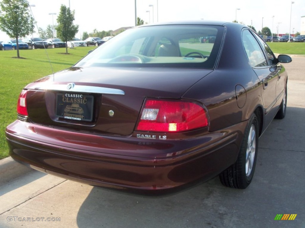 2000 Sable LS Premium Sedan - Chestnut Metallic / Medium Parchment photo #5