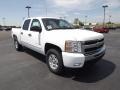 2011 Summit White Chevrolet Silverado 1500 LT Crew Cab 4x4  photo #3