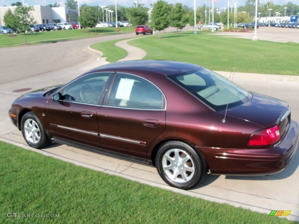 2000 Sable LS Premium Sedan - Chestnut Metallic / Medium Parchment photo #7