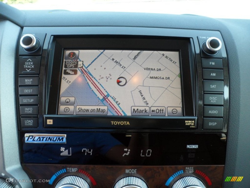 2011 Toyota Tundra Platinum CrewMax Navigation Photos