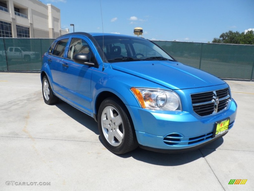 2008 Caliber SXT - Surf Blue Pearl / Dark Slate Gray photo #1