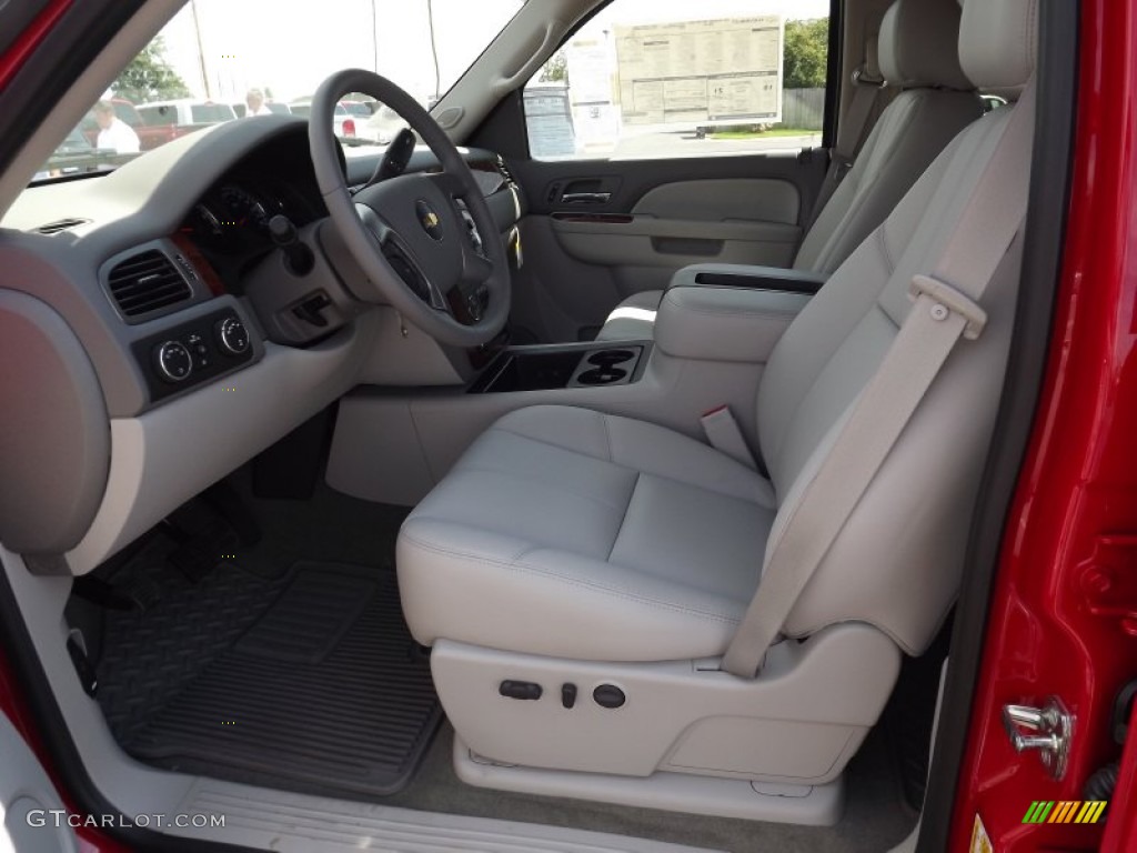 2011 Silverado 1500 LTZ Crew Cab 4x4 - Victory Red / Dark Cashmere/Light Cashmere photo #11