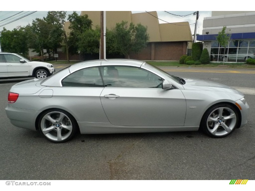 Titanium Silver Metallic 2010 BMW 3 Series 335i Convertible Exterior Photo #52984402