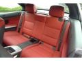 Coral Red/Black Dakota Leather Interior Photo for 2010 BMW 3 Series #52984600