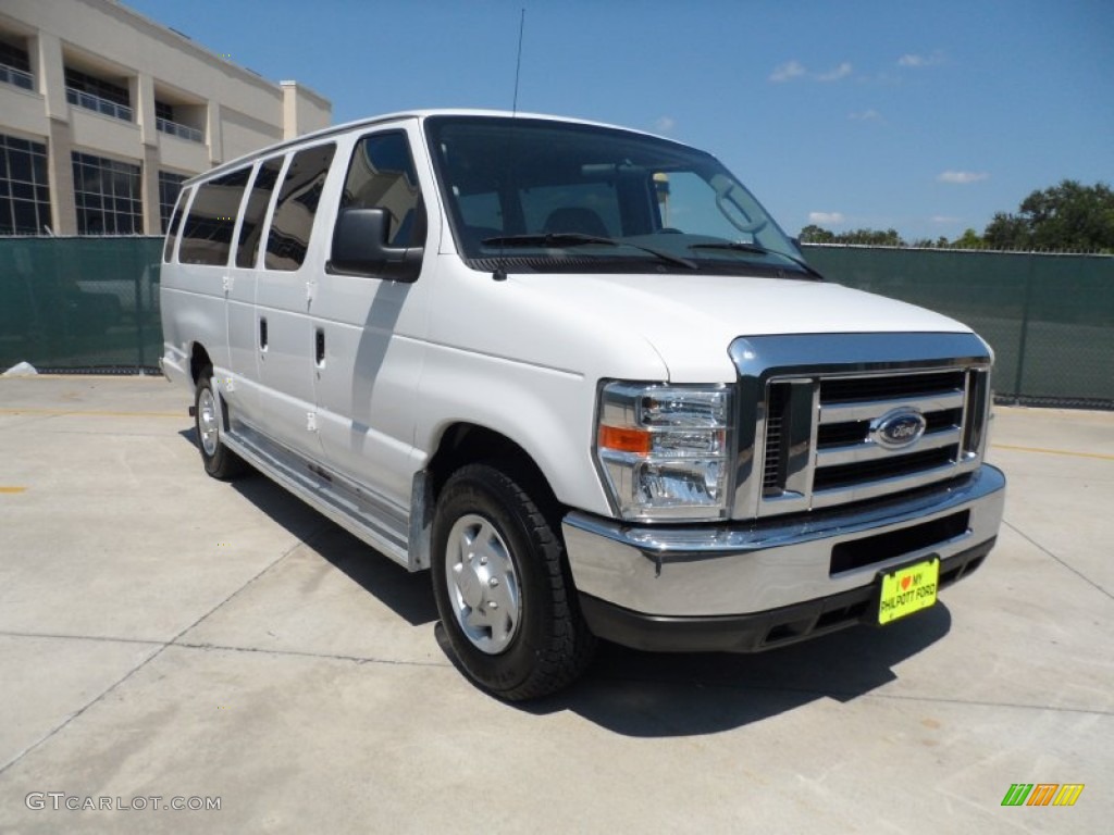 Oxford White Ford E Series Van