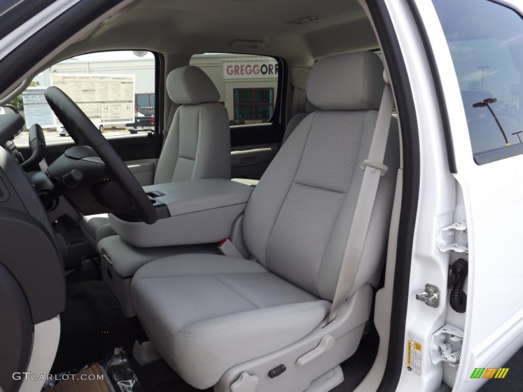 2011 Silverado 1500 LT Crew Cab 4x4 - Summit White / Light Titanium/Ebony photo #13