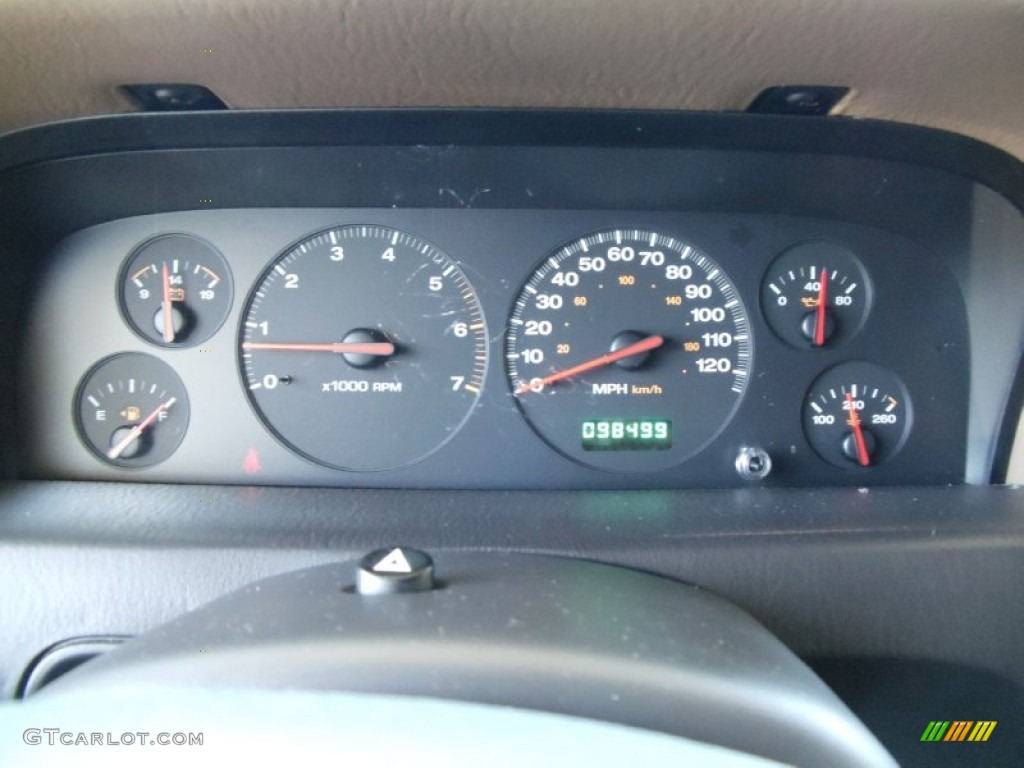 2001 Jeep Grand Cherokee Laredo 4x4 Gauges Photo #52984933