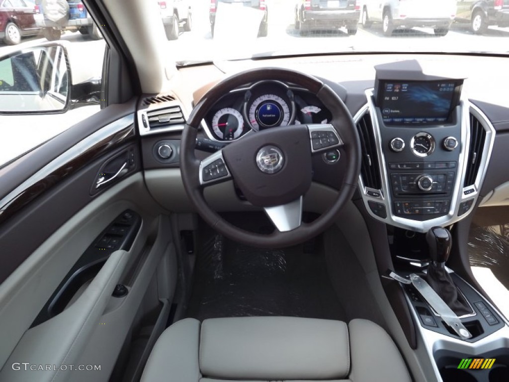2012 Cadillac SRX Performance Shale/Brownstone Dashboard Photo #52985515