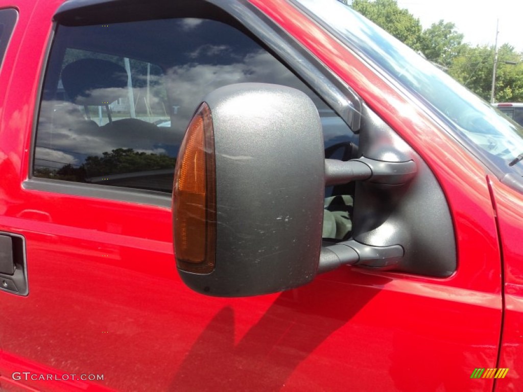 2003 F250 Super Duty XLT SuperCab 4x4 - Red Clearcoat / Medium Parchment Beige photo #16