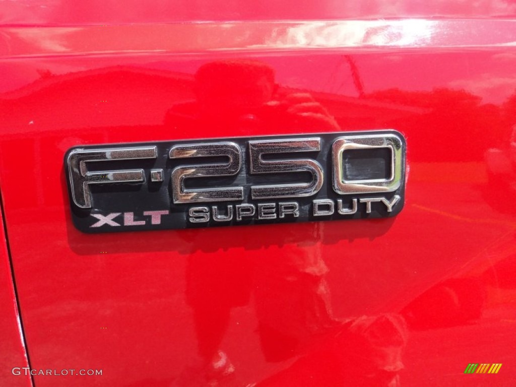 2003 Ford F250 Super Duty XLT SuperCab 4x4 Marks and Logos Photo #52985695