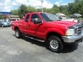 2003 Red Clearcoat Ford F250 Super Duty XLT SuperCab 4x4  photo #19