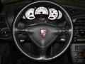 Black 2004 Porsche 911 Turbo Cabriolet Steering Wheel