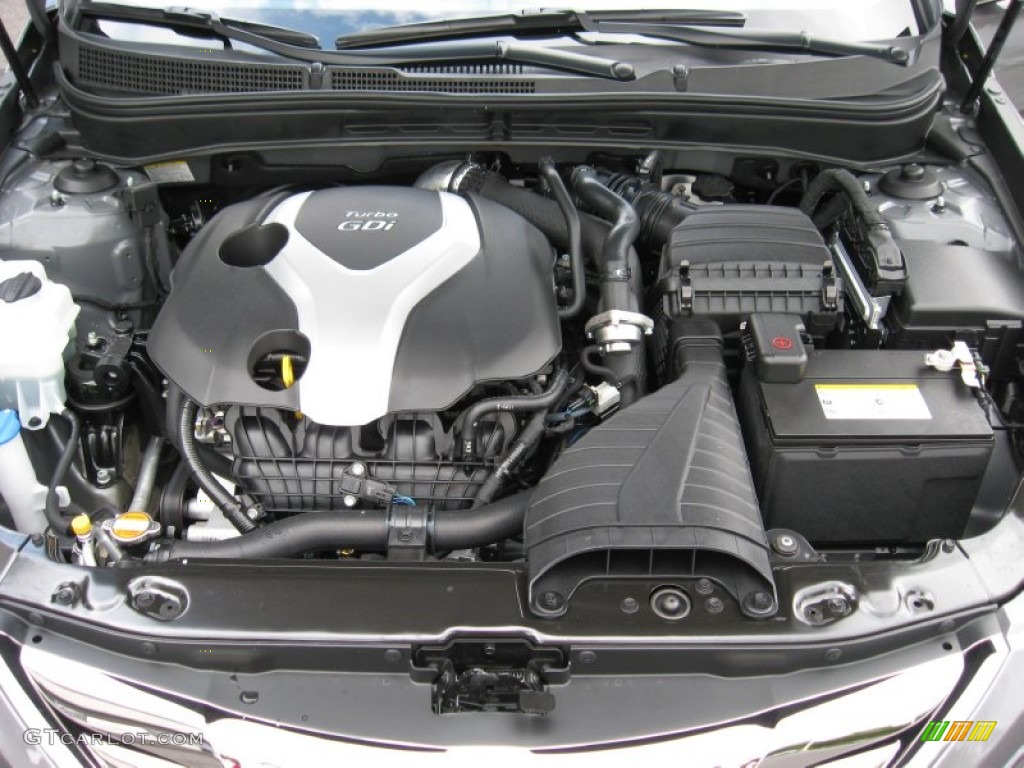 2012 Hyundai Sonata SE 2.0T 2.0 Liter GDI Turbocharged DOHC 16-Valve D-CVVT 4 Cylinder Engine Photo #52986112