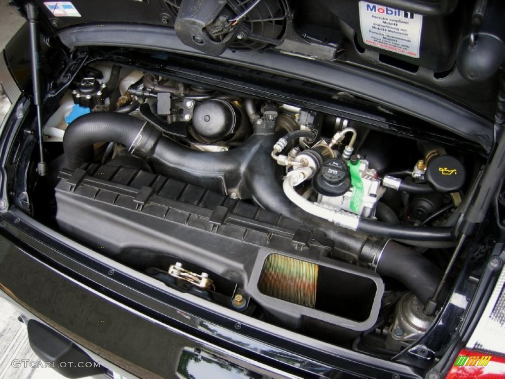 2004 Porsche 911 Turbo Cabriolet 3.6 Liter Twin-Turbo DOHC 24V VarioCam Flat 6 Cylinder Engine Photo #52986202