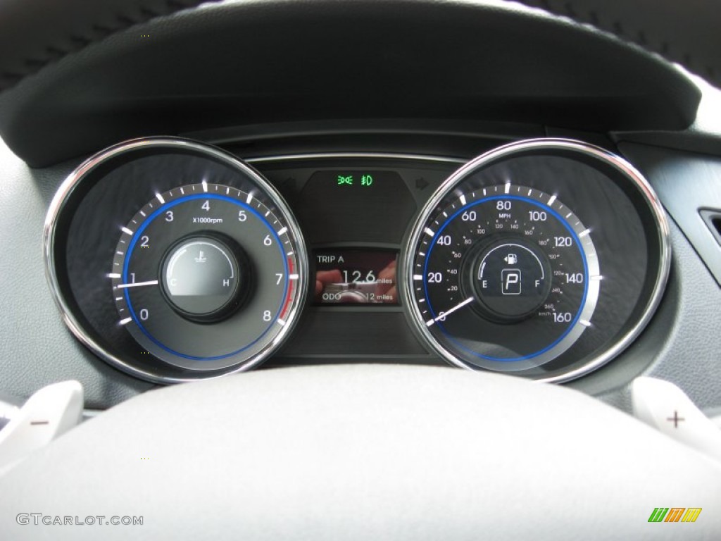 2012 Hyundai Sonata SE 2.0T Gauges Photo #52986412