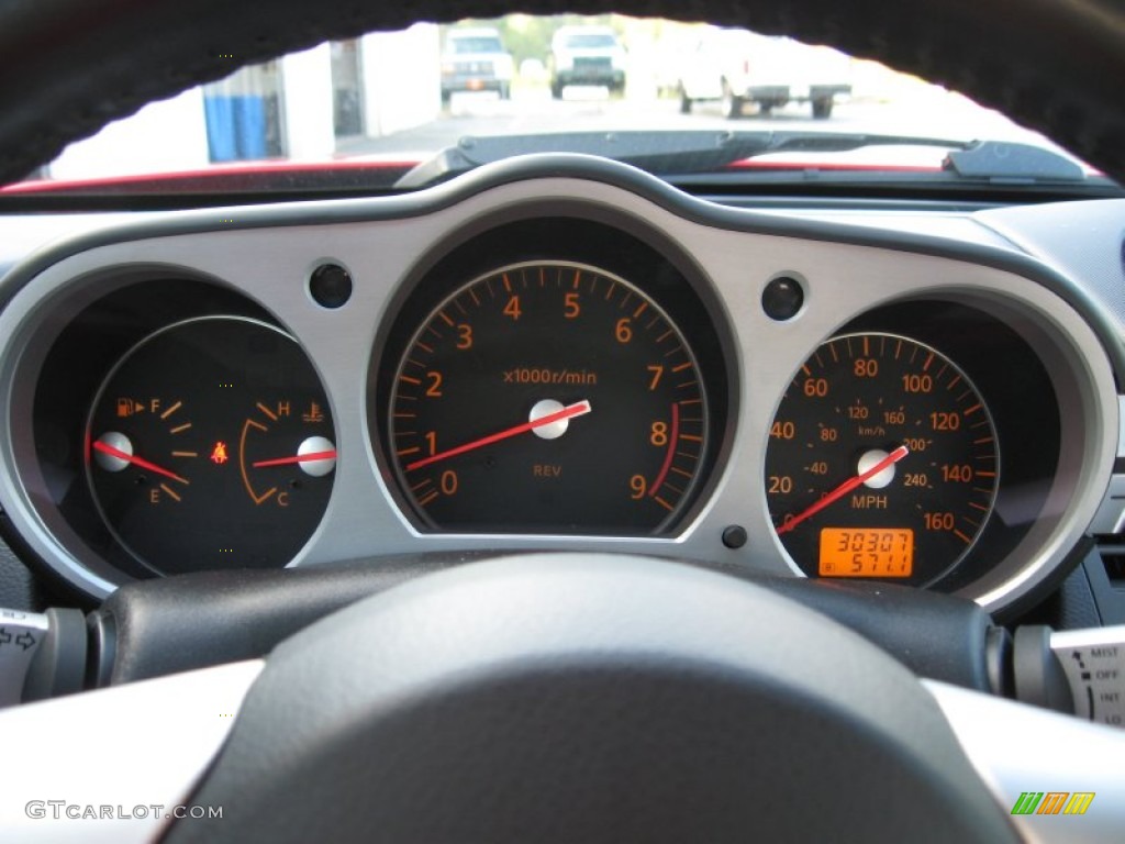 2008 350Z Coupe - Nogaro Red / Carbon photo #25