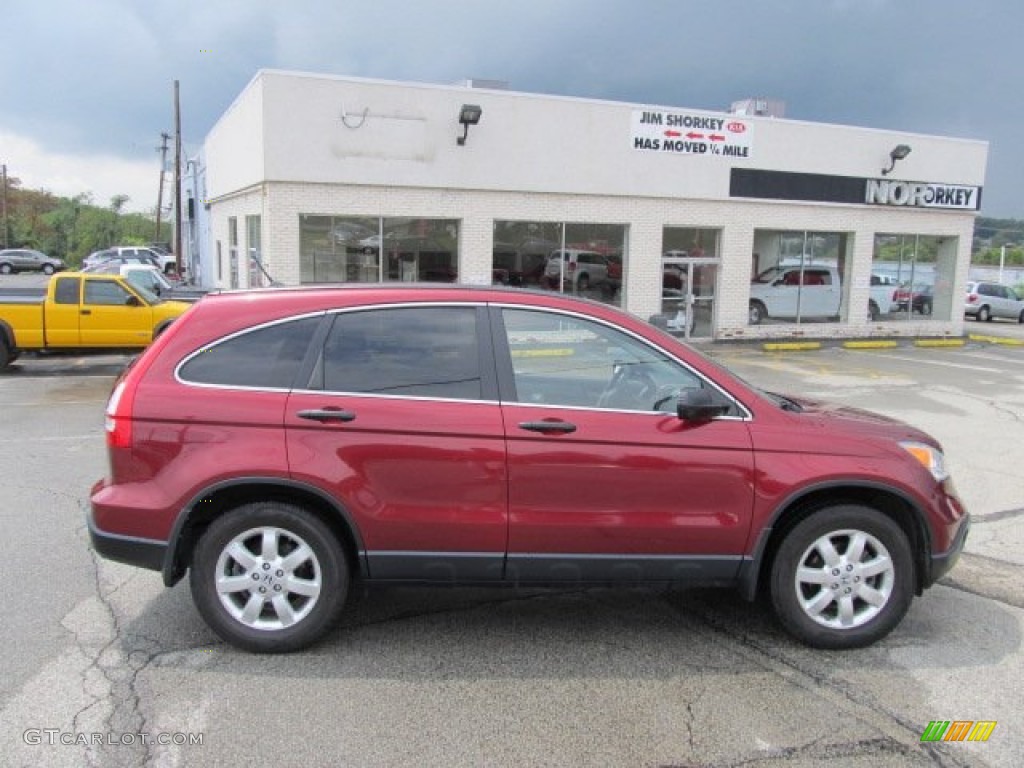 2008 CR-V EX 4WD - Tango Red Pearl / Gray photo #2