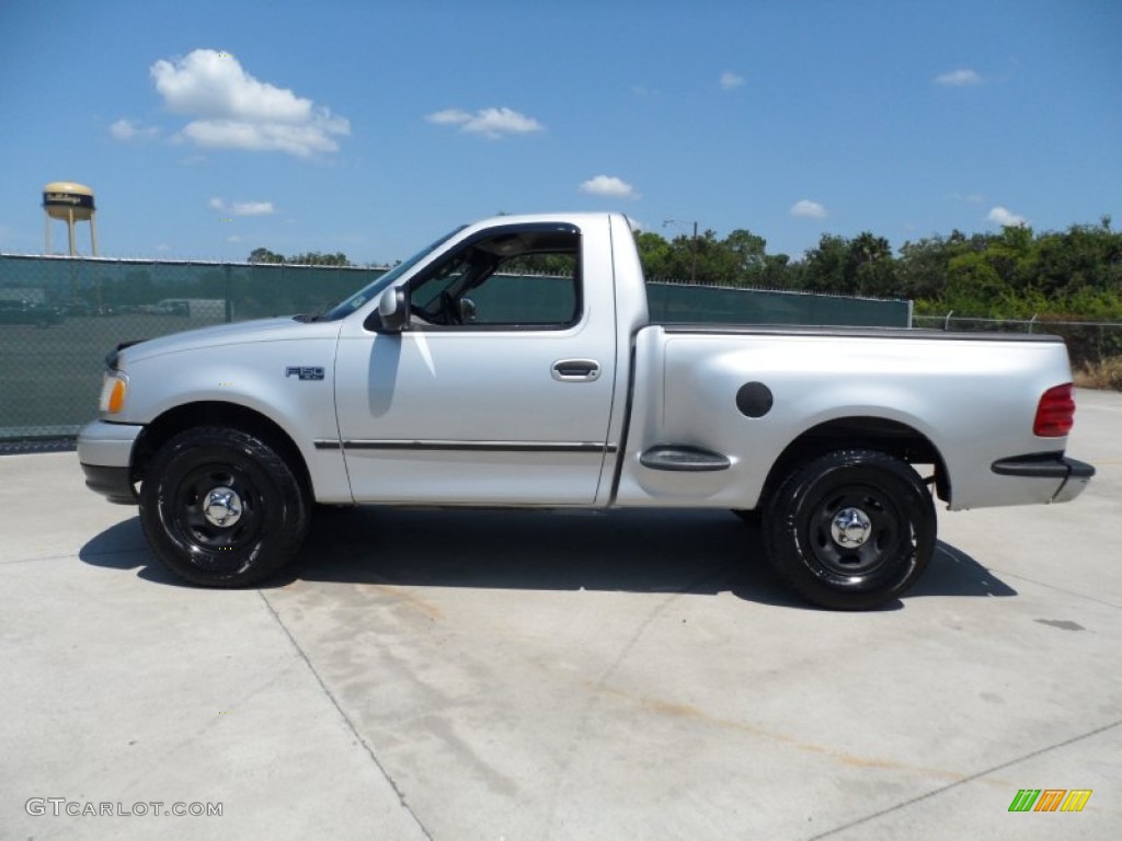 Silver Metallic 2003 Ford F150 XL Regular Cab Exterior Photo #52987429