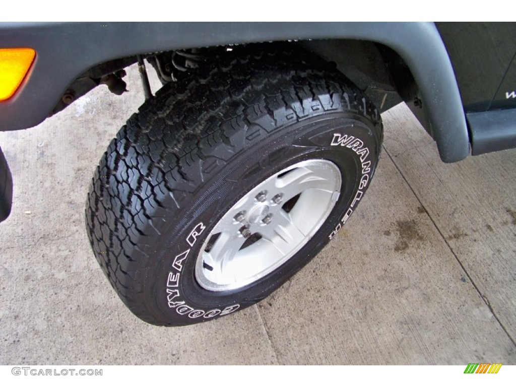 2004 Wrangler Sport 4x4 - Black / Dark Slate Gray photo #9