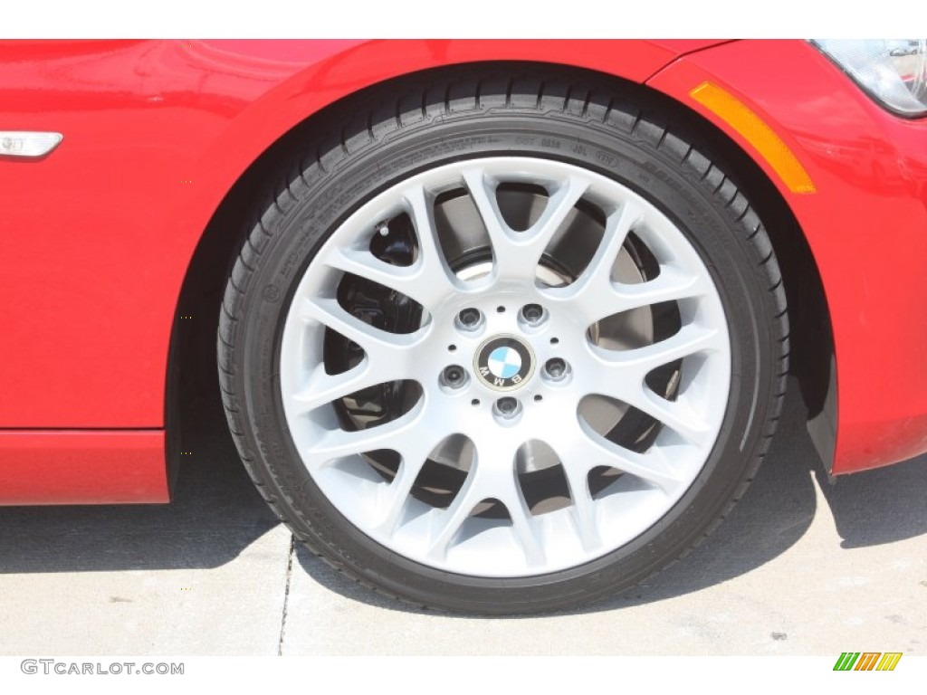 2008 3 Series 335i Coupe - Crimson Red / Gray photo #7
