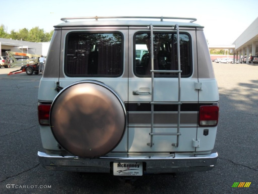 1991 Chevy Van G20 Conversion - White / Gray photo #3