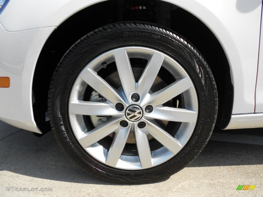 2012 Volkswagen Jetta TDI SportWagen Wheel Photo #52988059