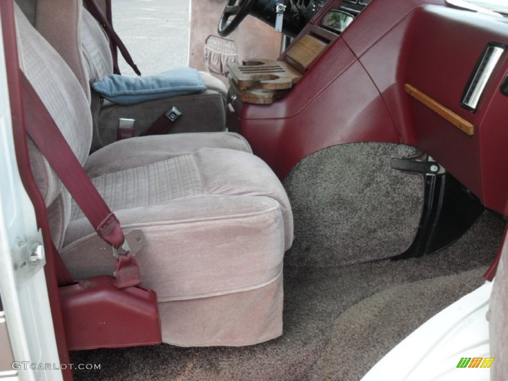 1991 Chevy Van G20 Conversion - White / Gray photo #18