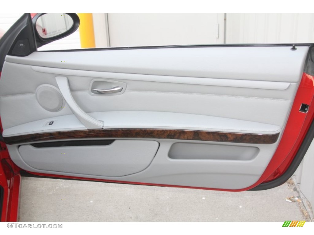 2008 3 Series 335i Coupe - Crimson Red / Gray photo #37