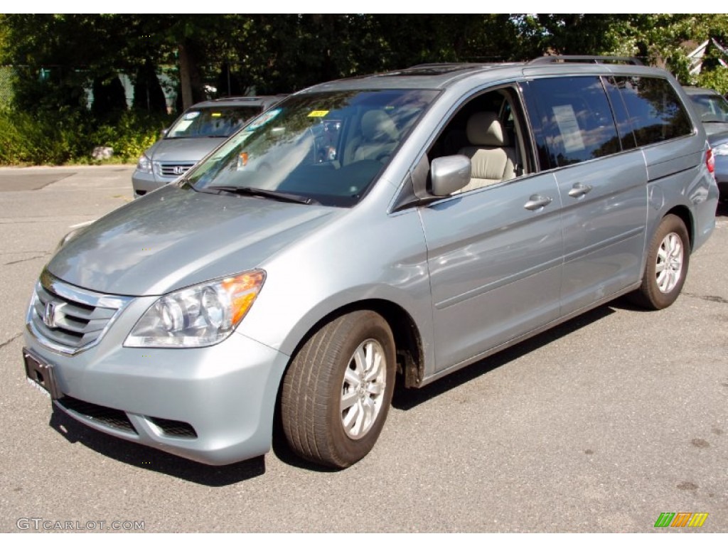 2008 Odyssey EX-L - Slate Green Metallic / Gray photo #1