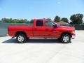 2005 Flame Red Dodge Ram 1500 SLT Quad Cab 4x4  photo #2