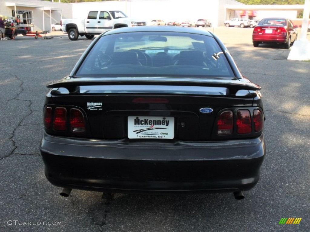 1997 Mustang GT Coupe - Black / Dark Charcoal photo #3