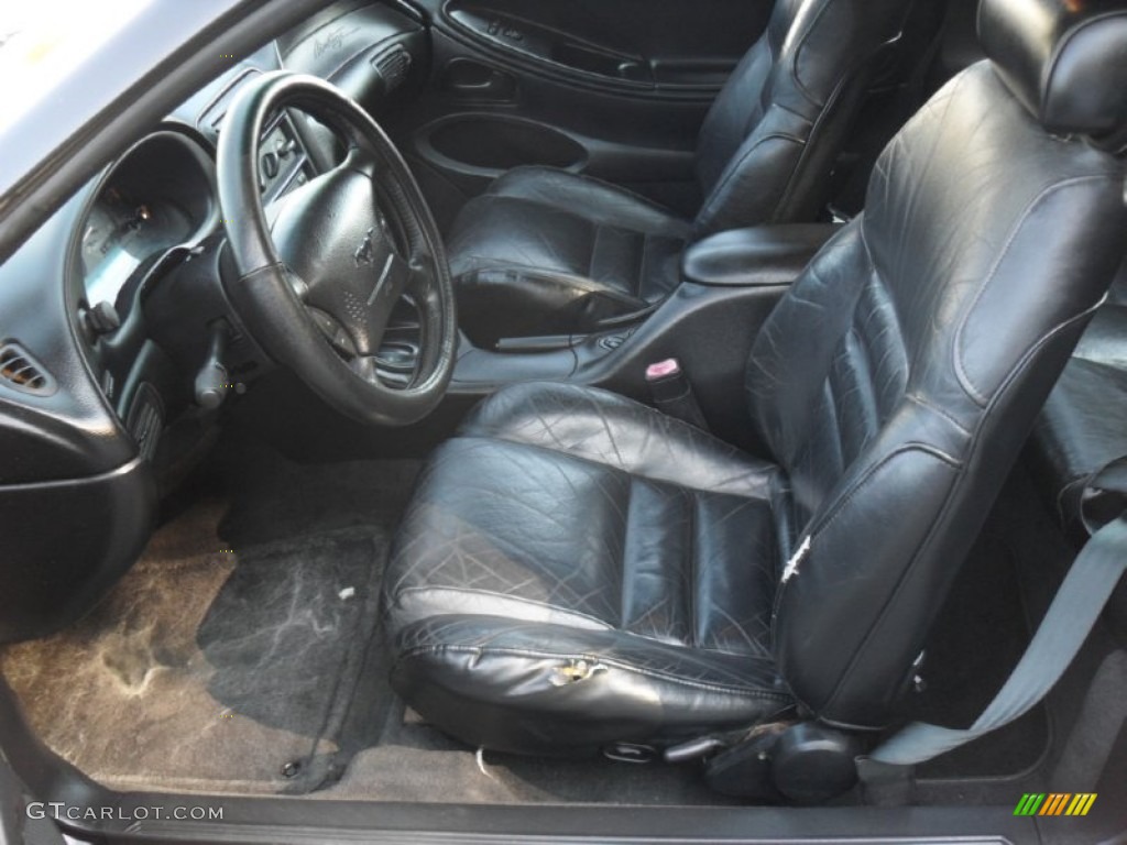 Dark Charcoal Interior 1997 Ford Mustang GT Coupe Photo #52989160